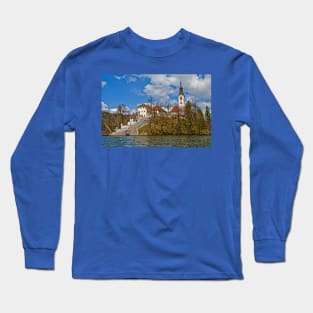 Bled Island. Slovenia Long Sleeve T-Shirt